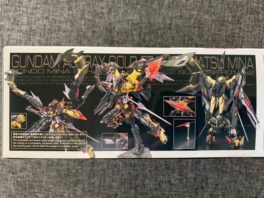 Gundam Astray Gold Frame Amatsu Mina RG 24 (Category: Gundam & Model Kits) located in Makati City. Submitted by joeytanyag (Listing ID 1141791956, Image 3). Description: .