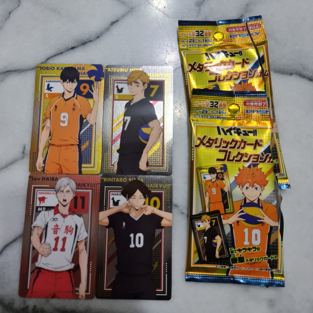 Aitai☆Kuji Haikyuu!! Week KOTOWARI ONLINE SHOP Trading Magnet SET