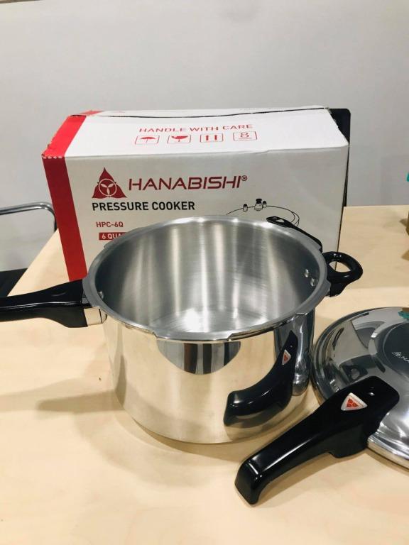 Hanabishi 6 Quartz Pressure Cooker HPC 6QC TV Home Appliances