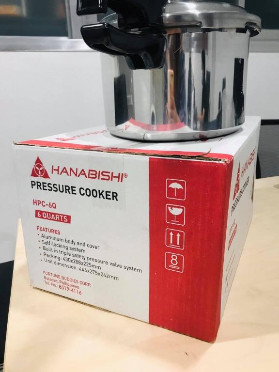 Hanabishi pressure new arrivals cooker hpc 6q