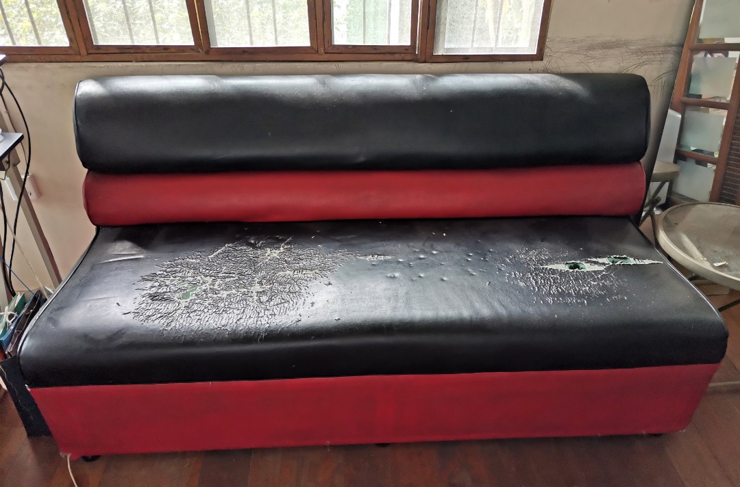 Heavy Duty Sofa, Furniture & Home Living, Furniture, Sofas on Carousell