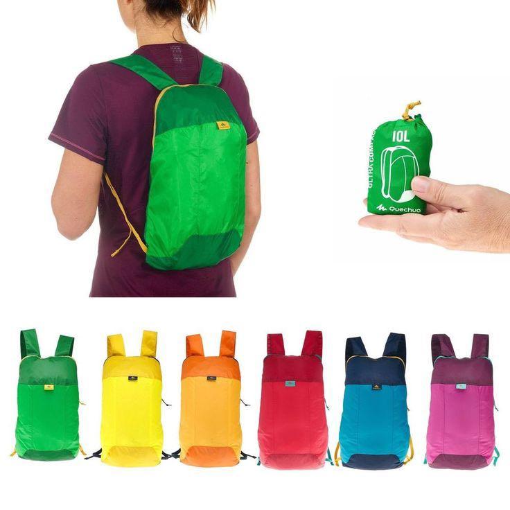 quechua foldable bag