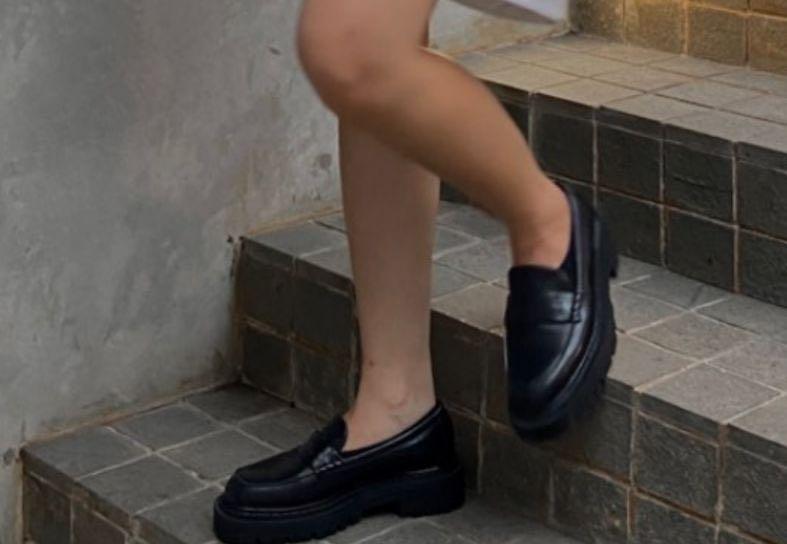 h&m platform loafers