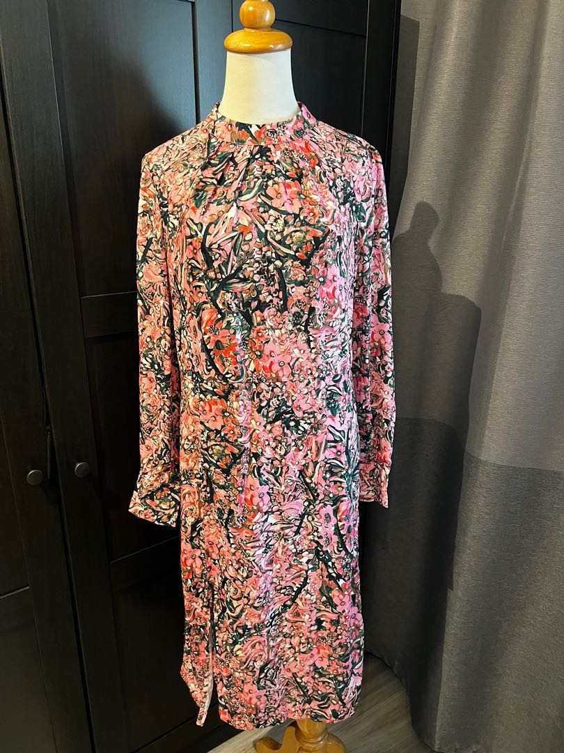 H&M pink dress, Women's Fashion, Dresses & Sets, Dresses on Carousell