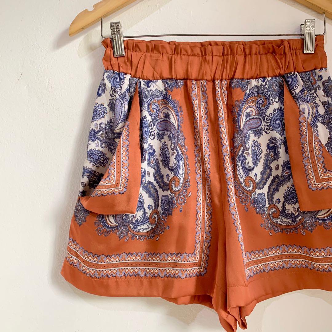 H&m silk shorts new arrivals