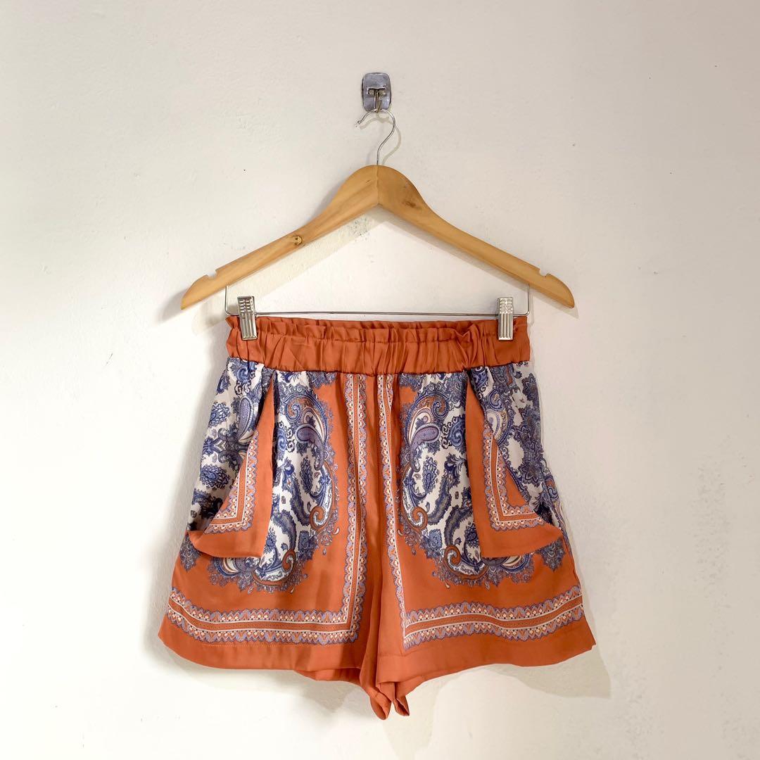 H&m satin shorts hot sale