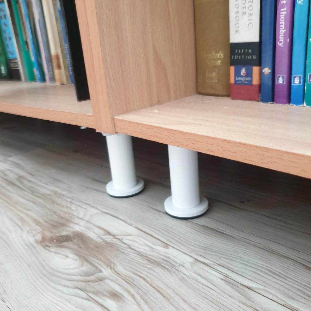 IKEA furniture legs white, Furniture & Home Living, Home Improvement