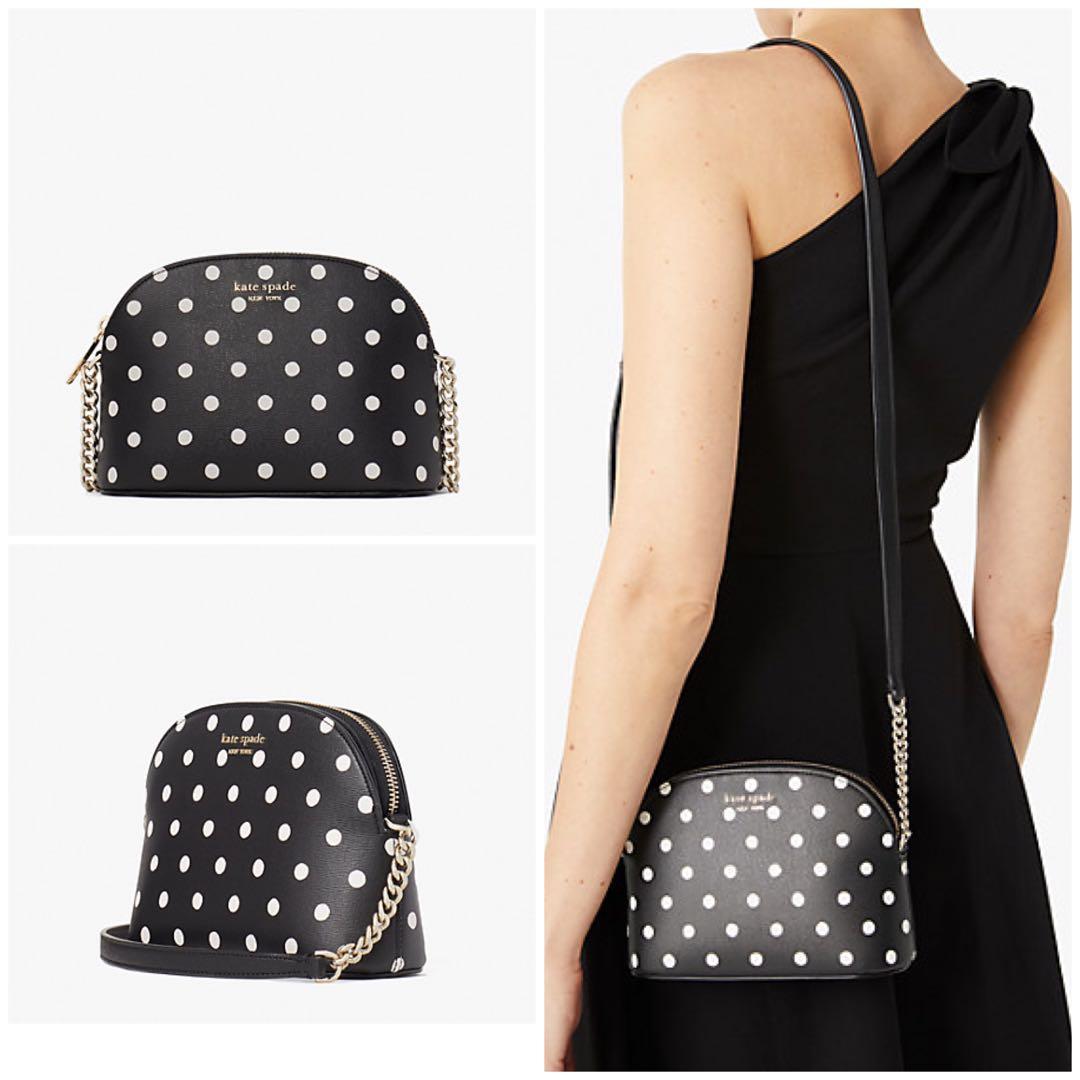 Spencer Daisy Dots Small Dome Crossbody