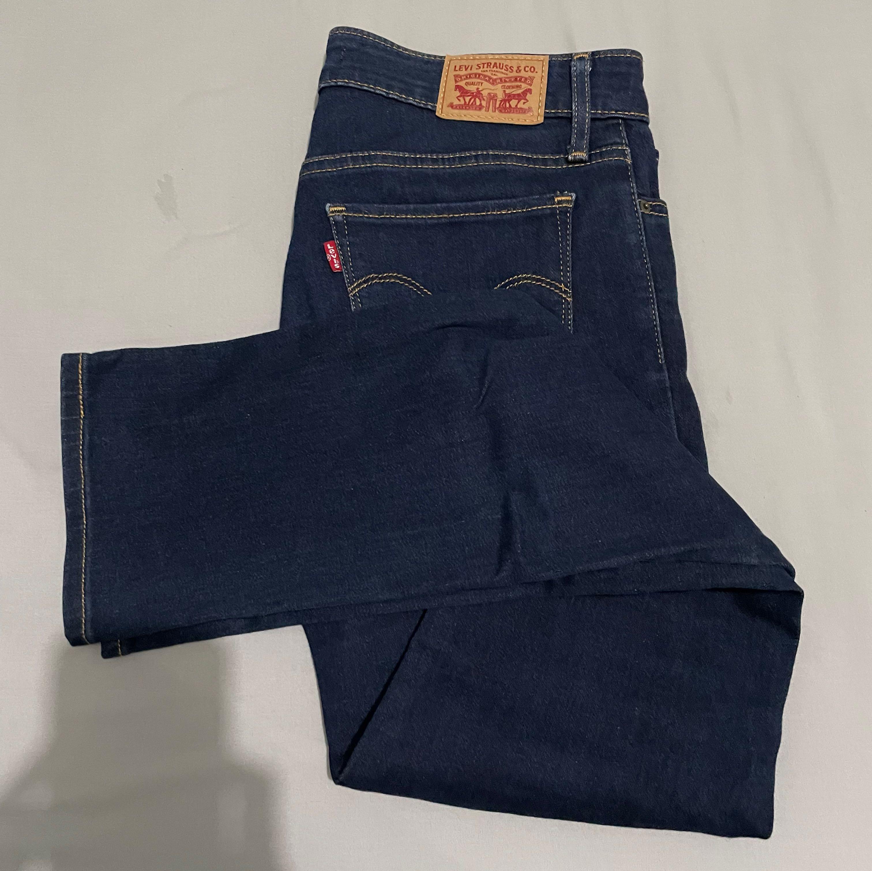 Jeans Wanita Levi's Jeans 712 Slim Blue 27in, Fesyen Wanita