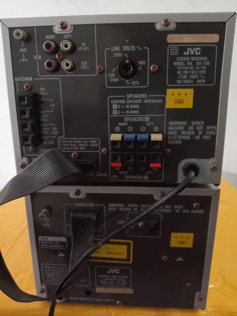 Jvc compact component system extd5, Audio, Portable Music Players on