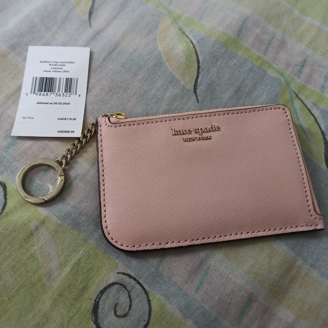 Kate Spade Burgess Court Lalena Card Coin Holder Case With Keychain (Color  Is Sold Out Worldwide!), Women's Fashion, Bags Wallets, Wallets Card  Holders On Carousell 