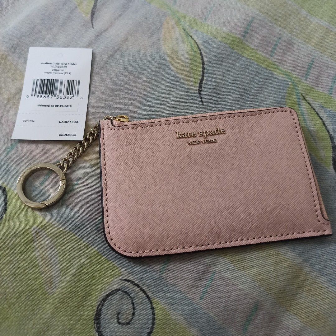 Kate Spade Burgess Court Lalena Card Coin Holder Case With Keychain (Color  Is Sold Out Worldwide!), Women's Fashion, Bags Wallets, Wallets Card Holders  On Carousell 