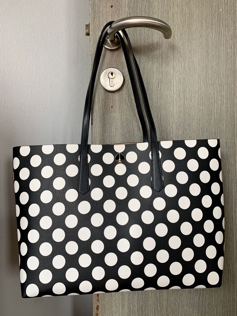 Kate spade molly bikini dot large tote shop