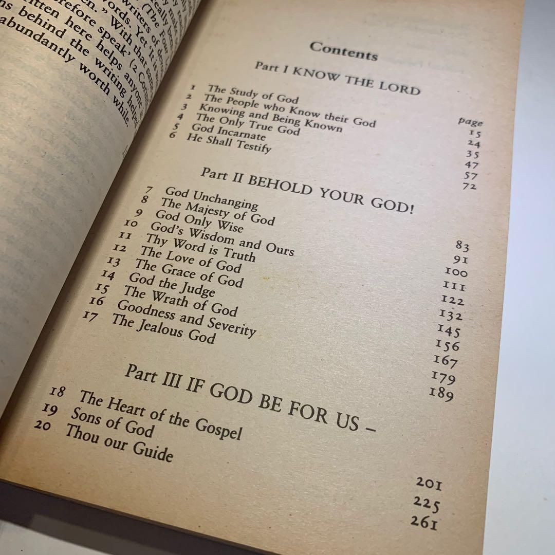 Knowing God (with study guide) | J.I. Packer | Christian Books, Hobbies ...