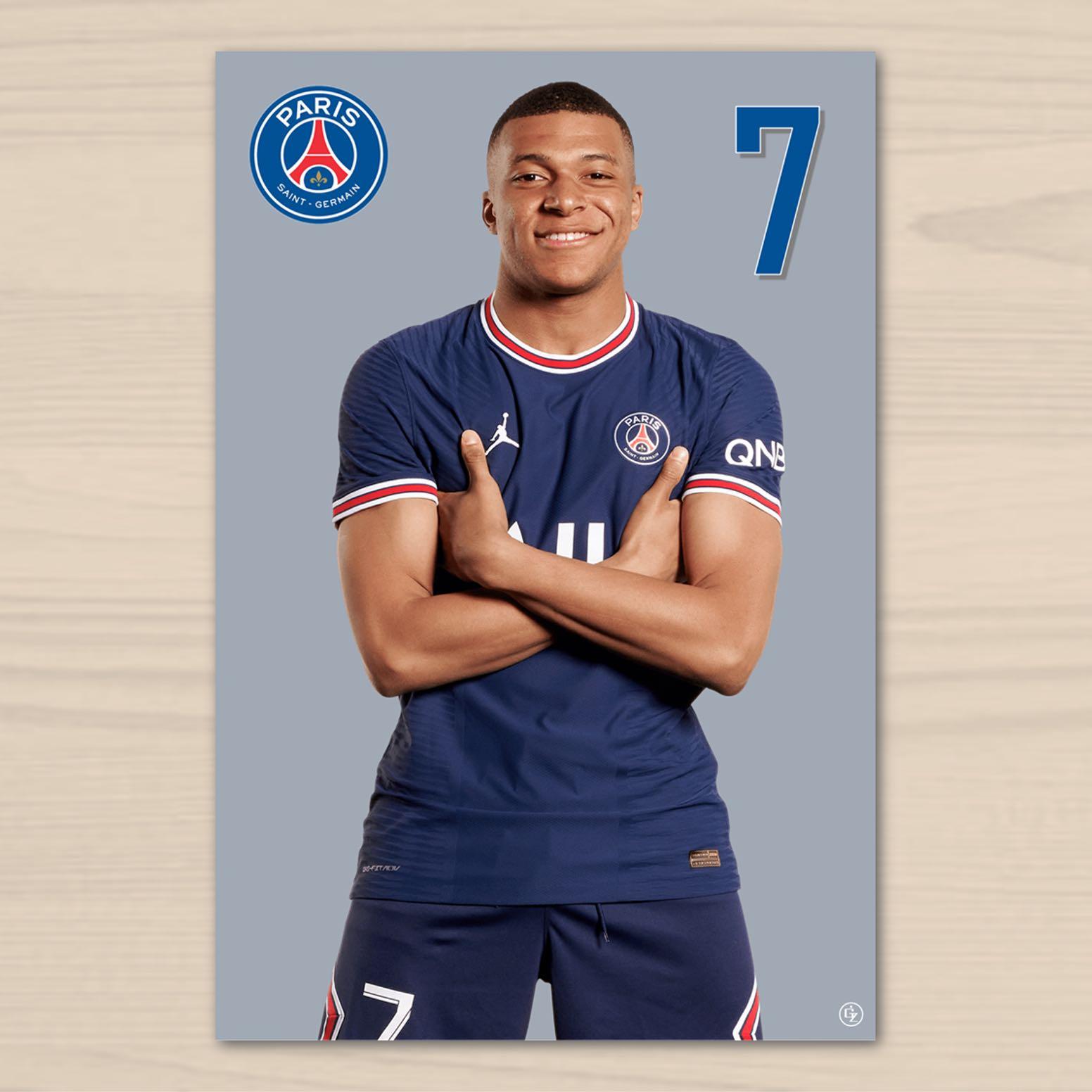 Kylian Mbappe Lionel Messi Neymar Jr Sergio Ramos Psg Paris Saint Germain Photo Card Football Soccer Ligue 1 Fan Gift Cards Hobbies Toys Memorabilia Collectibles Fan Merchandise On Carousell