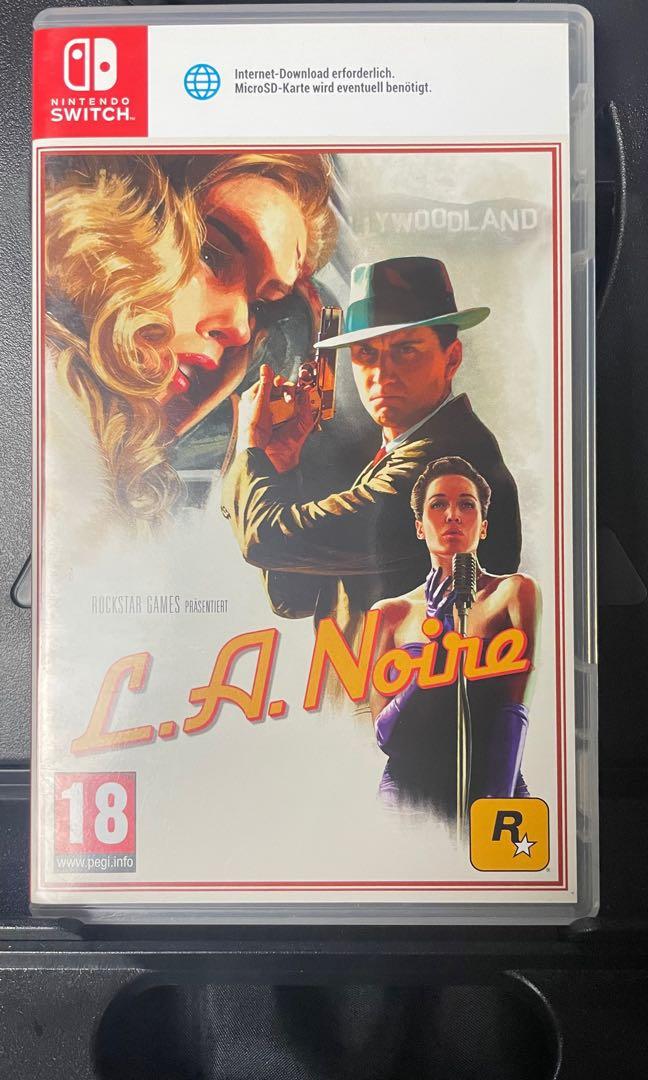 LA Noire Nintendo Switch Game Used Video Gaming Video Games