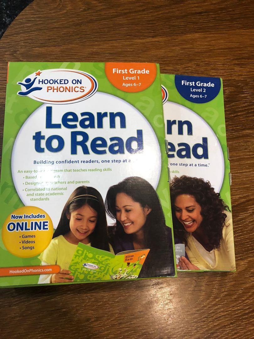 Learn to read, Hooked on Phonics, Level 5 and 6, Hobbies & Toys, Books