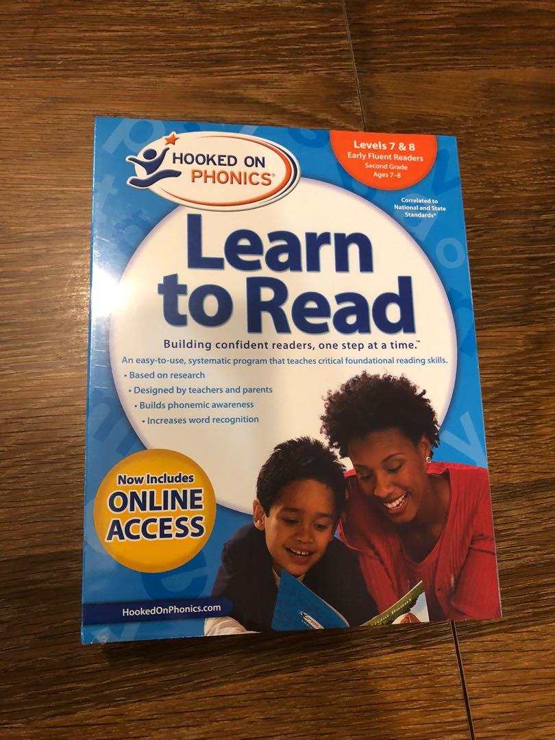 Learn to Read Hooked on Phonics Level 7 and 8, Hobbies & Toys ...