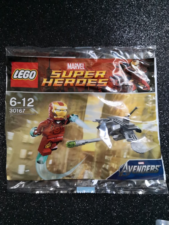 New & Sealed LEGO Marvel Superheroes Iron Man vs Fighting Drone 30167 Rare
