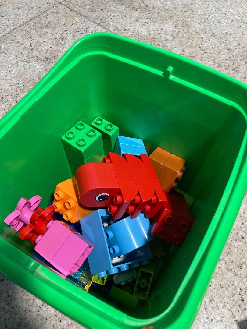 Lego Duplo Creative Bucket, Hobbies & Toys, Toys & Games on Carousell