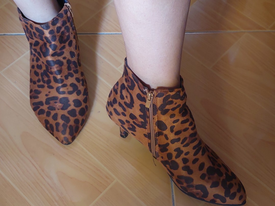 target leopard boots