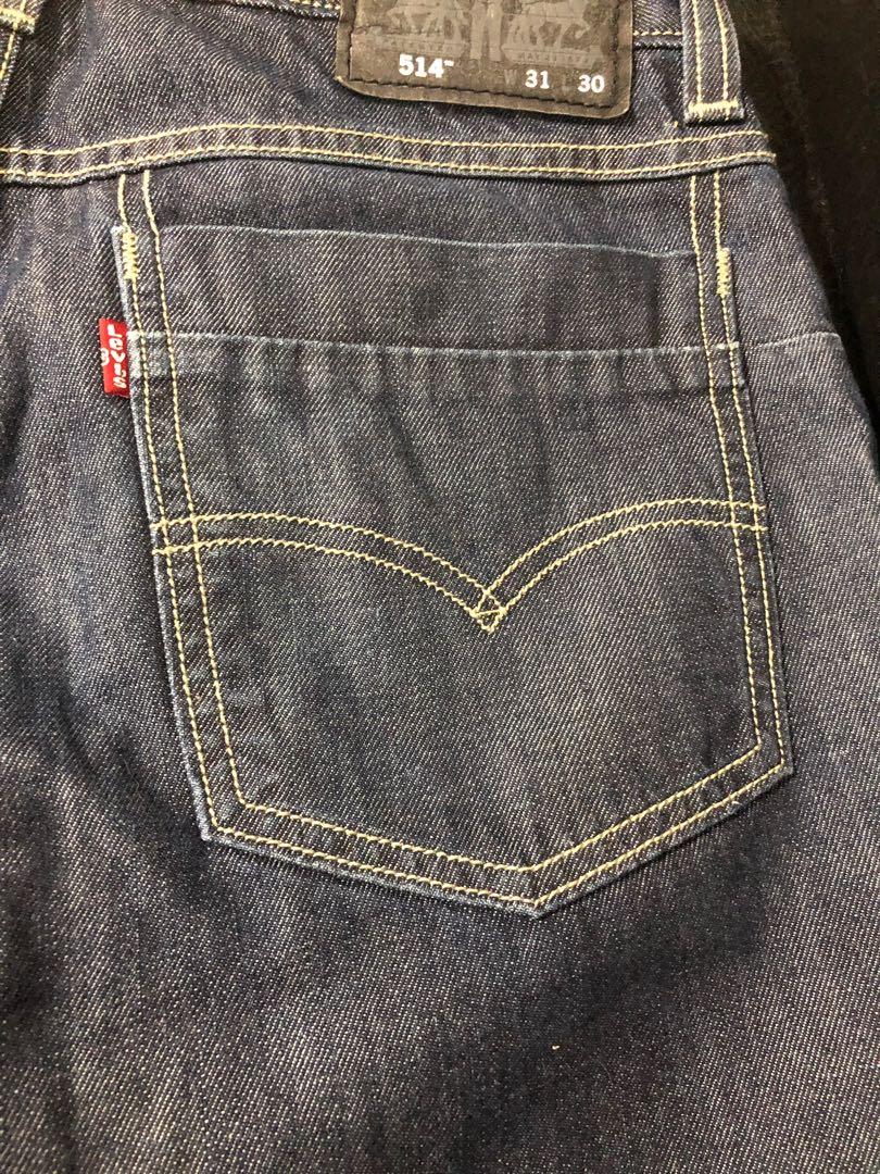 LEVI'S 514 black tab, Men's Fashion, Bottoms, Jeans on Carousell