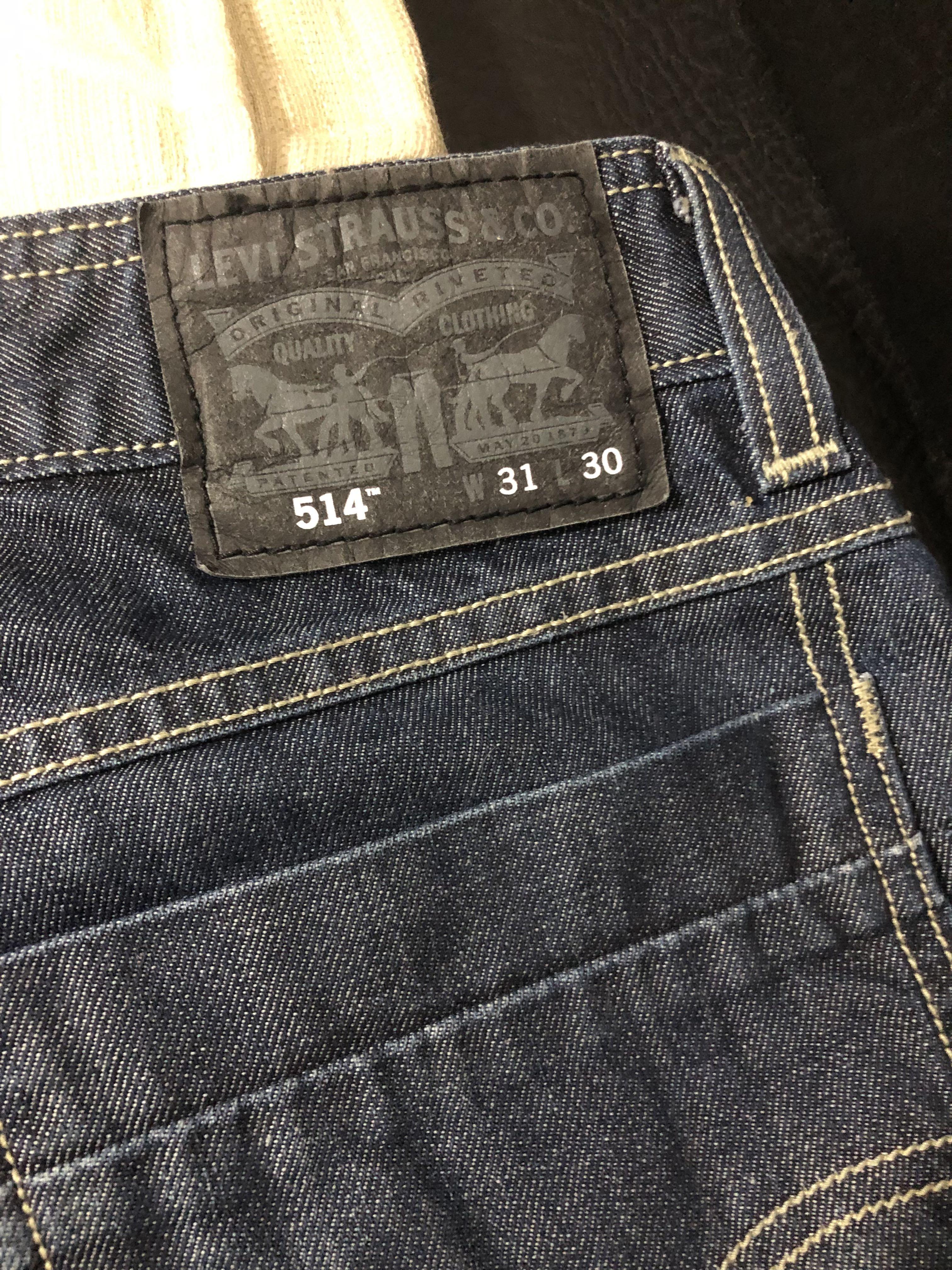 LEVI S 514 black tab Men s Fashion Bottoms Jeans on Carousell