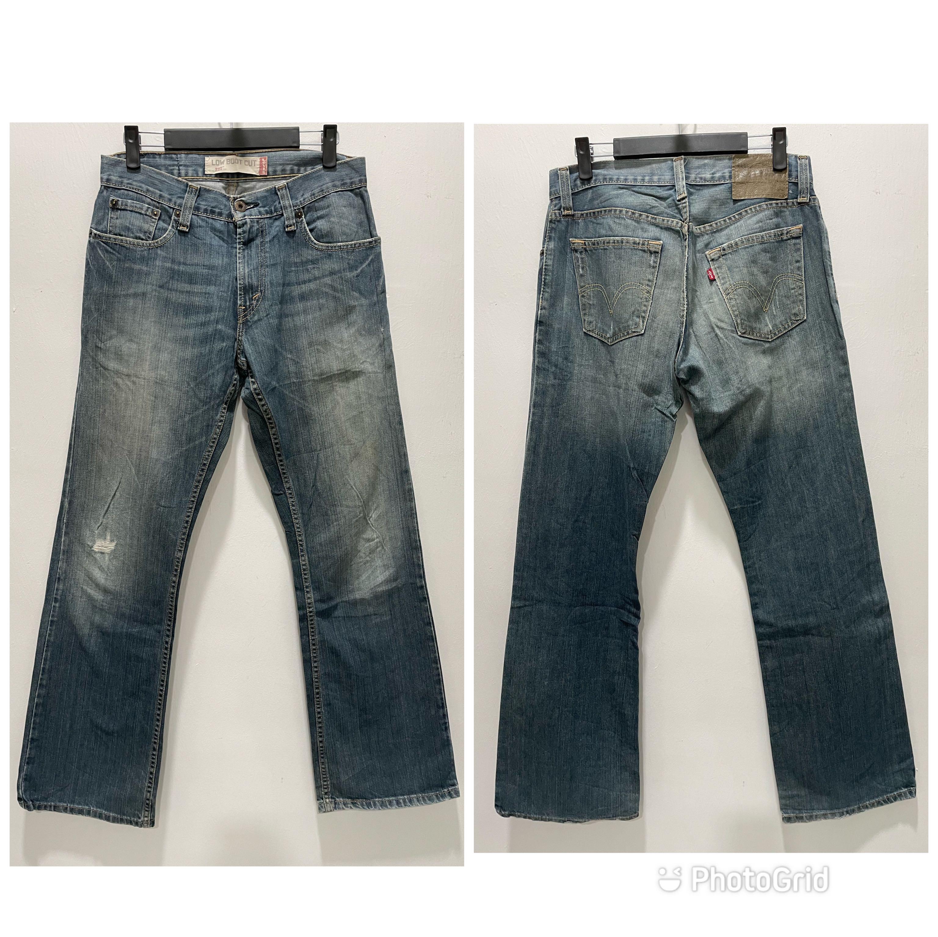 527 low sale boot cut levi's
