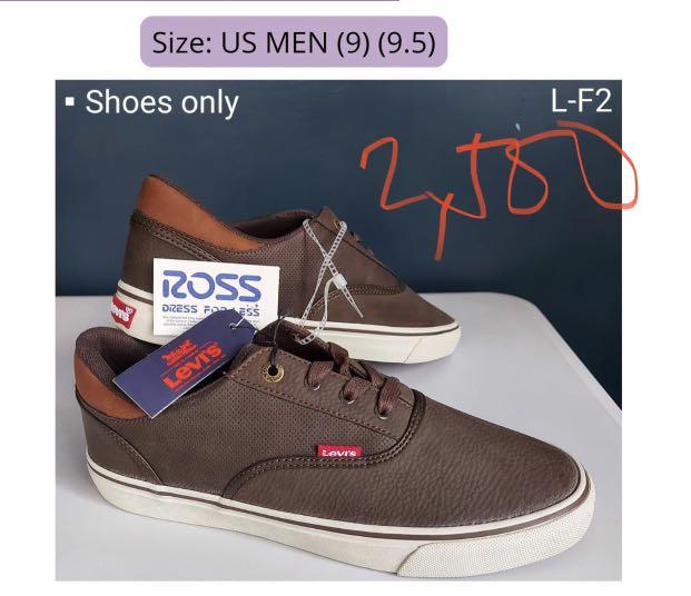 levis shoes men usa size 9 and  original onhand, Men's Fashion, Footwear,  Sneakers on Carousell