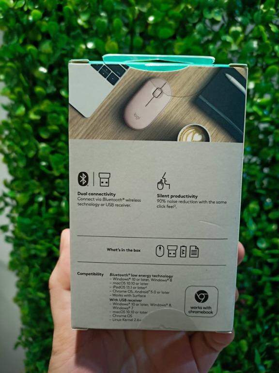 Logitech M350 Wireless Mouse Pebble Rose With Bluetooth (Category: Mouse & Mousepads) located in Makati City. Submitted by amtechnohub (Listing ID 1141839360, Image 3). Description: ✔Direct supplier here ✔Accepting bulk orders ✔Sealed and brand new ✔Can issue OR and sales invoice for reimbursement purposes ✔Order now, deliver today policy ✔7 days guaranteed replacement for factory defects ✔1 year service warranty without physical damage ✔Mode of 