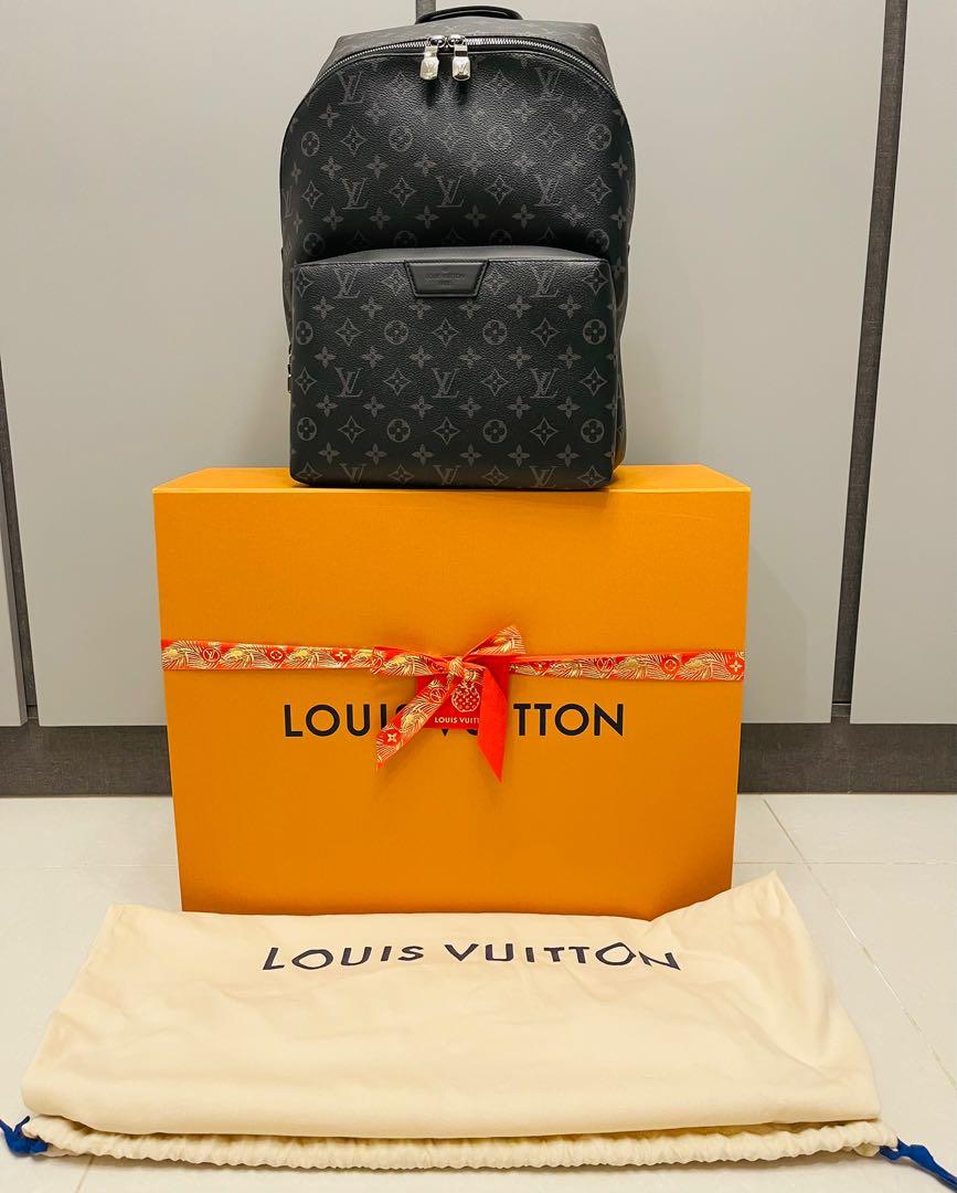LOUIS VUITTON Taiga Monogram Discovery Backpack PM Yellow 1196297