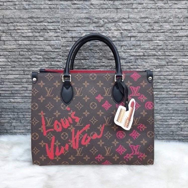 LV OnTheGo PM Monogram Reverse, Luxury, Bags & Wallets on Carousell