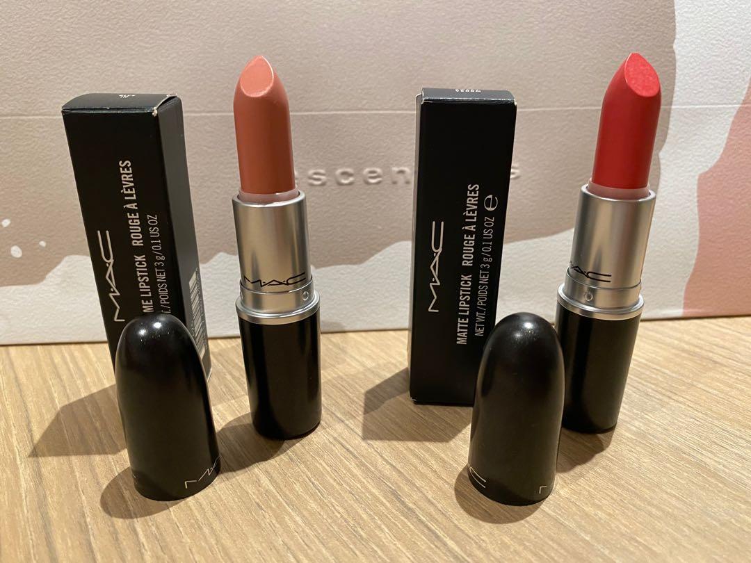 Mac Lipstick - Discontinued Shades (Sweet Venom, Give In), Beauty &  Personal Care, Face, Makeup On Carousell