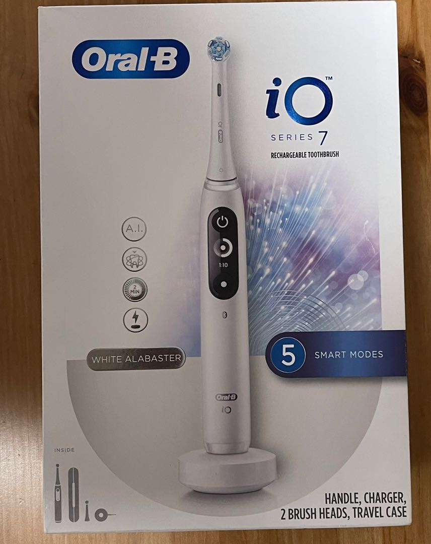 🇩🇪德國制造Made in Germany 原廠Oral-B iO 7 全新電動牙刷白色White
