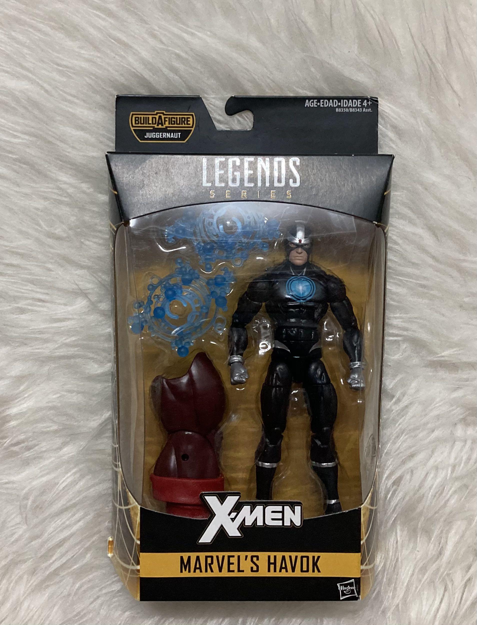 Marvel Legends Series Havok, Figura Da 6 Pollici (15,2 Cm), Ispirata Ai Fumetti, Con Accessori E Pezzo Juggernaut