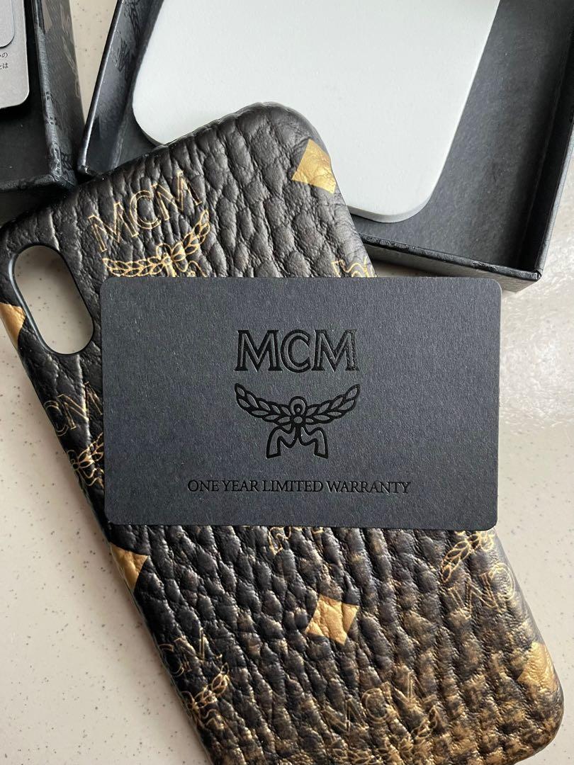 Iphone xs max mcm case top