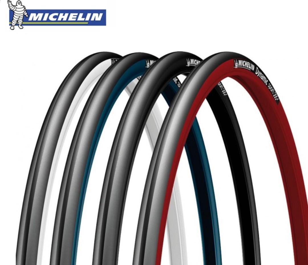 Michelin dynamic sports 700 25c 23c slick road bike hybrid gravel tires