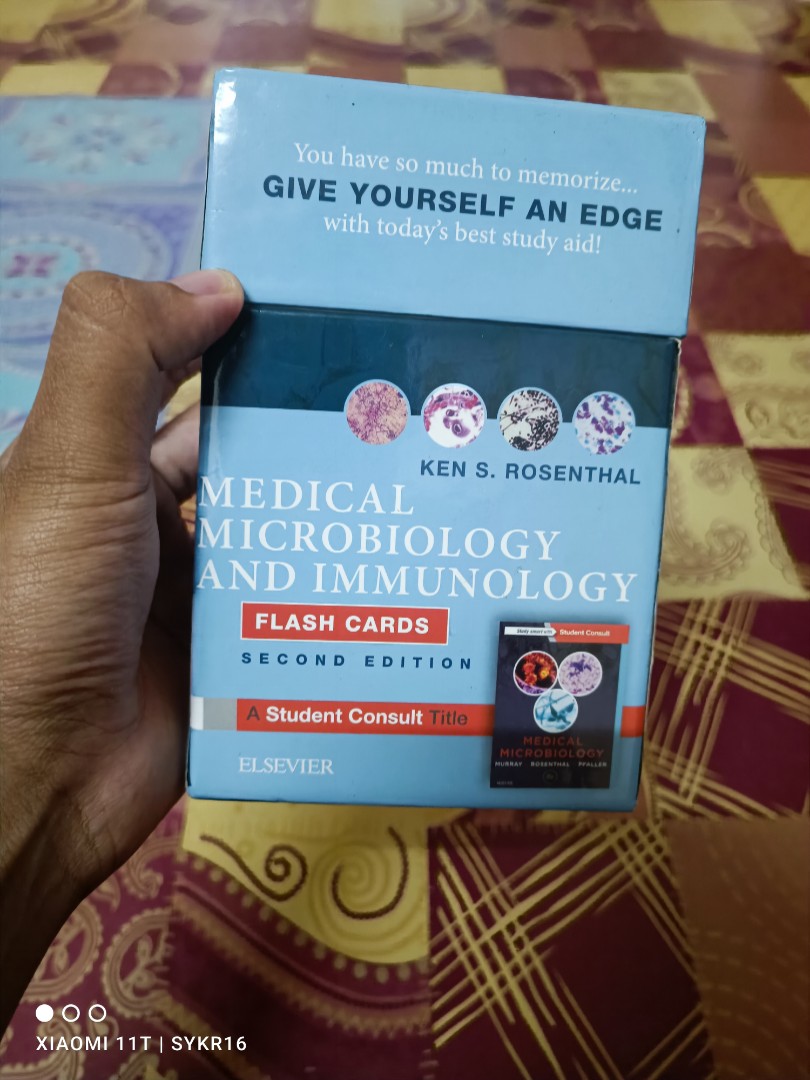 Microbiology Flashcard, Hobbies & Toys, Books & Magazines, Textbooks on