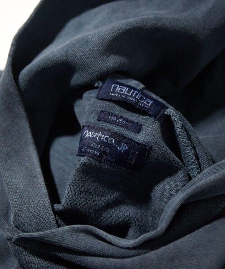 2022 -NAUTICA Pigment Dyed“TOO HEAVY” Hooded L/S Tee, 男裝, 上身及