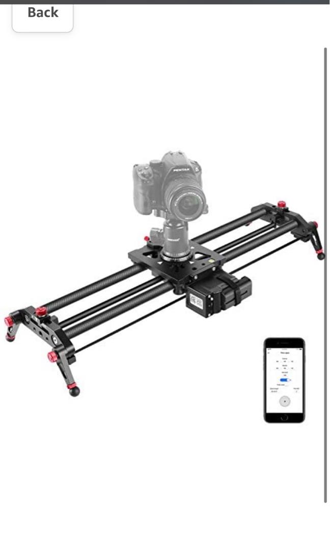 Neewer Camera Slider Motorized, 31.5inch APP Control, Photography