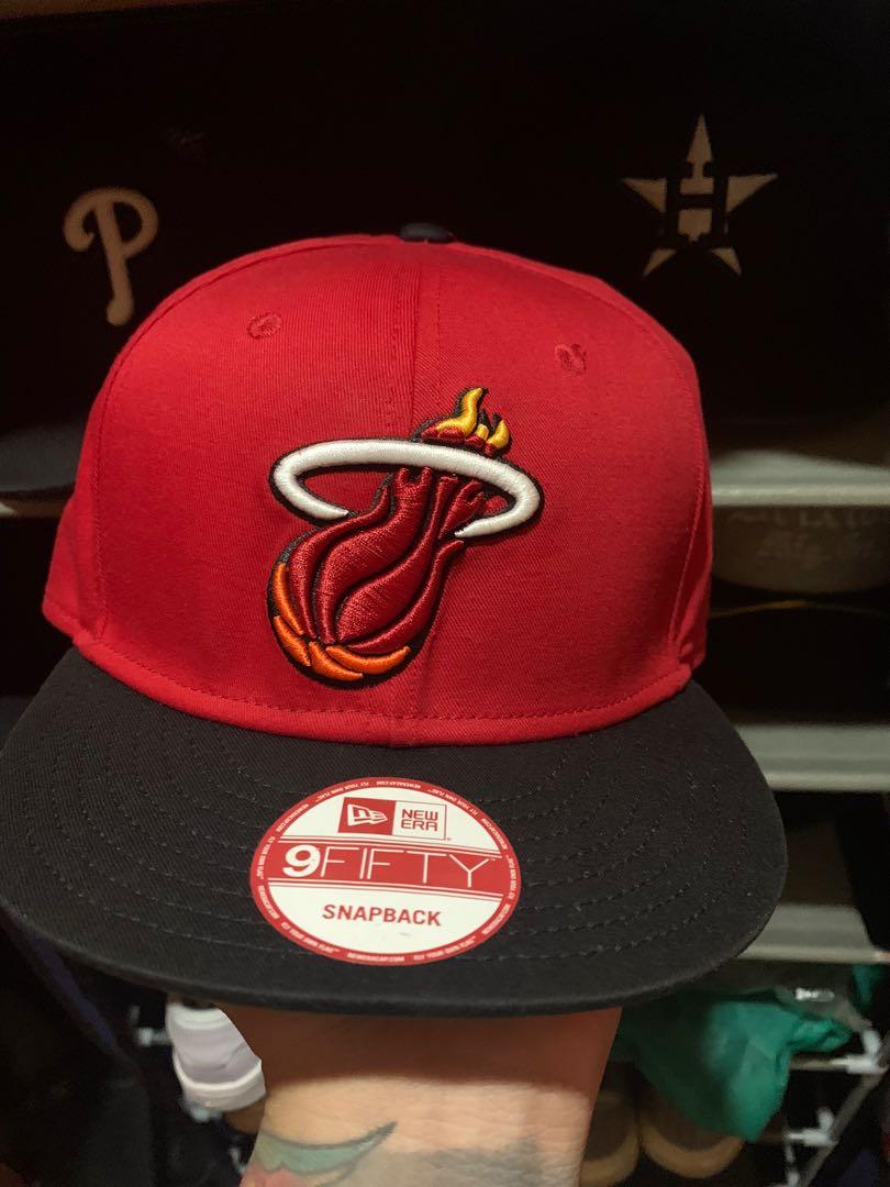 New Era Miami Heat 9fifty snapback, Men 