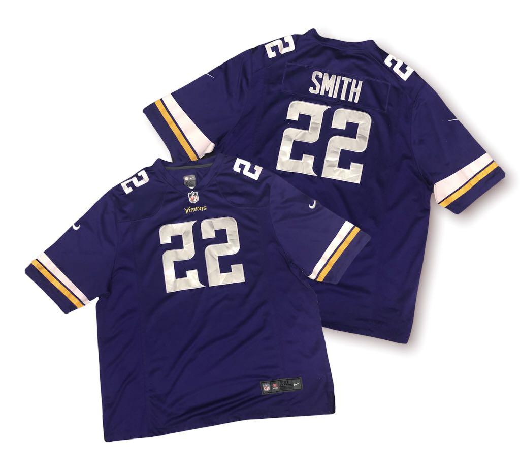 Nfl jersey NIKE JD VIKINGS Men s Fashion Tops Sets Tshirts