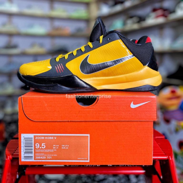 nike zoom kobe 5 protro bruce lee