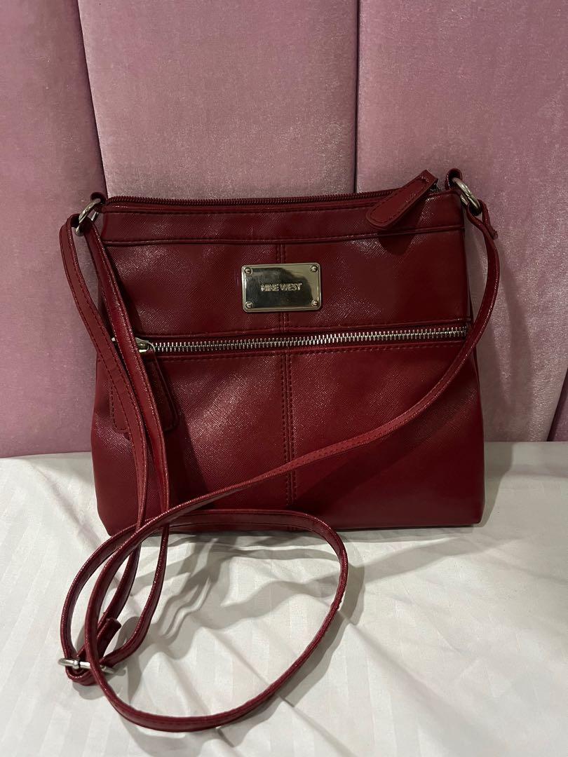 Nine west hotsell red crossbody bag