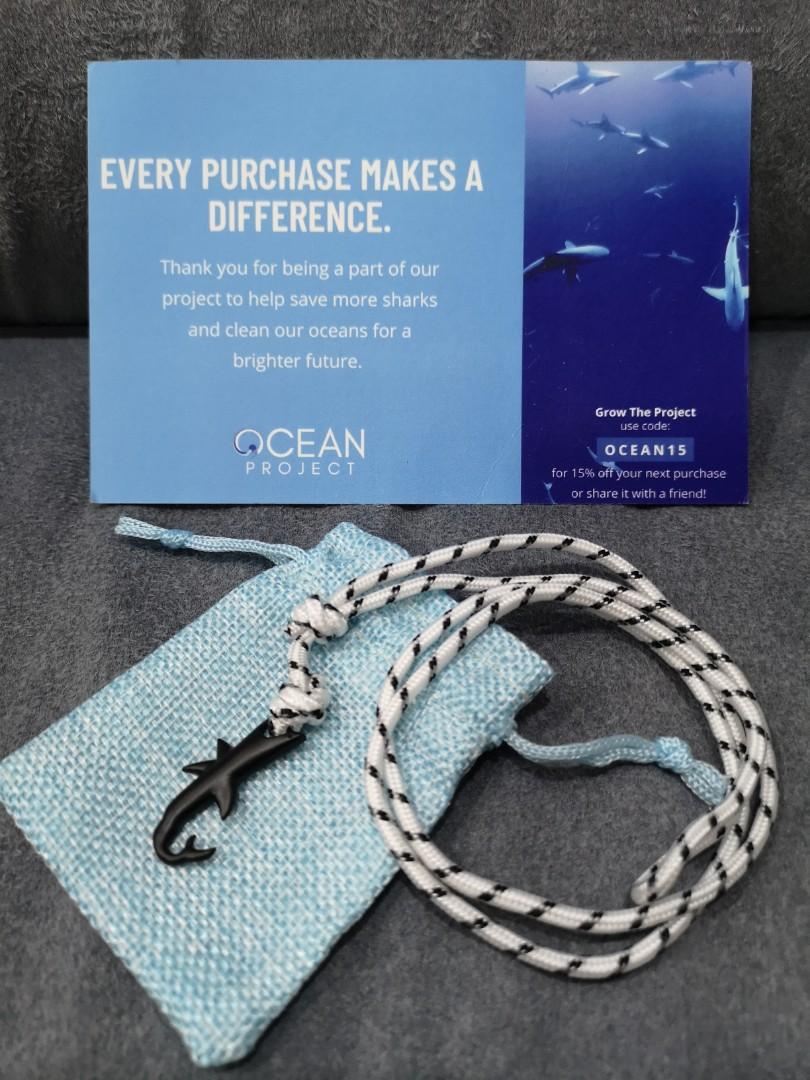 Ocean project save a shark bracelet and necklace
