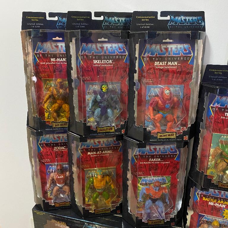 COMPLETE COMMEMORATIVE COLLECTION! He-Man & The Masters Of The