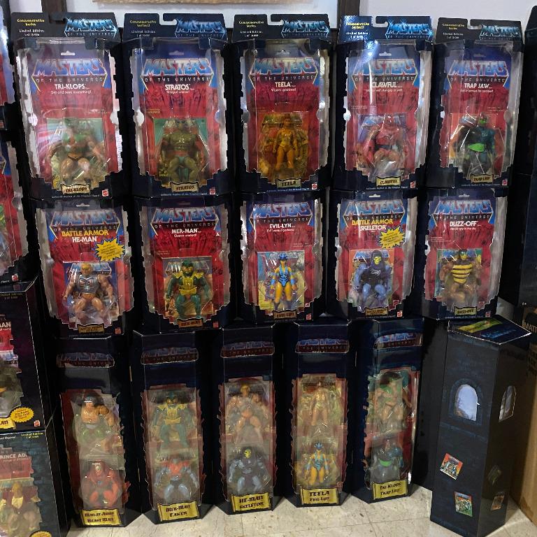 COMPLETE COMMEMORATIVE COLLECTION! He-Man & The Masters Of The