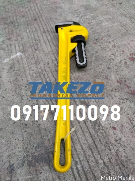 Orex Pipe Wrench (Category: Construction Tools & Equipment) located in Manila. Submitted by joeyroque09 (Listing ID 1141767414, Image 2). Description: For more information and fast transactions, contact 09177110098. TAKEZO INDUSTRIAL SUPPLY Manila Branch Address: Mayhaligue St. Abad Santos, Manila Waze: Takezo Industrial Supply (Tondo, Manila) Land mark: Uno High School Cavite Branch Address: 126 Medicion 2B, Imus, Cavite Waze: Takezo Industrial 