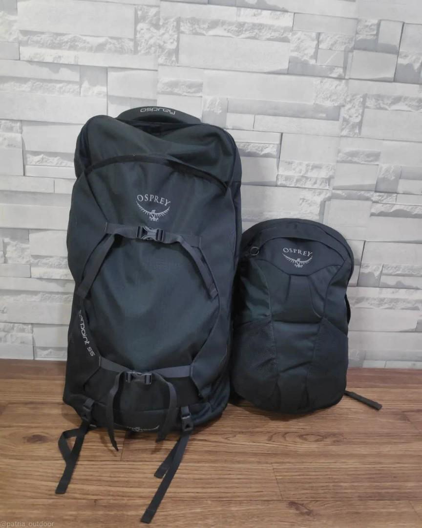 osprey farpoint 55 green