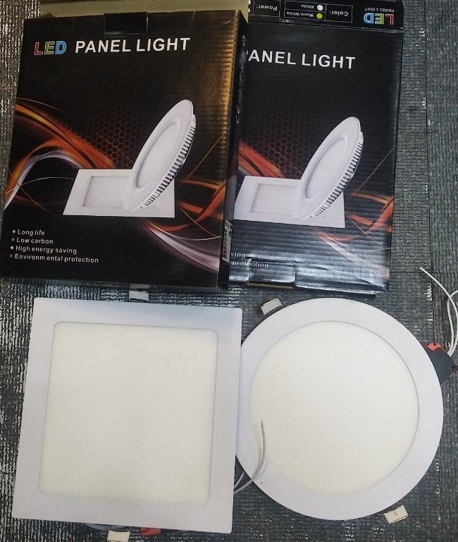 pin light led panel light available 12w/15w/18w/25w, Furniture & Home ...